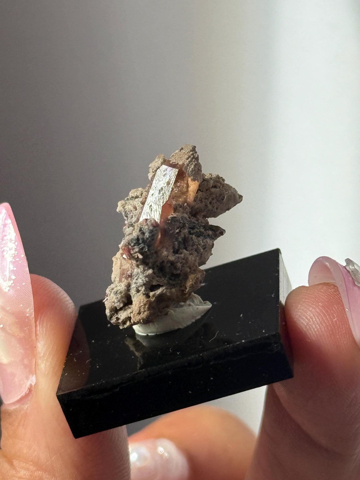 Topaz on Matrix From Mexico, Natural Topaz from San Luis Potosí, MX, Raw Mineral Specimen