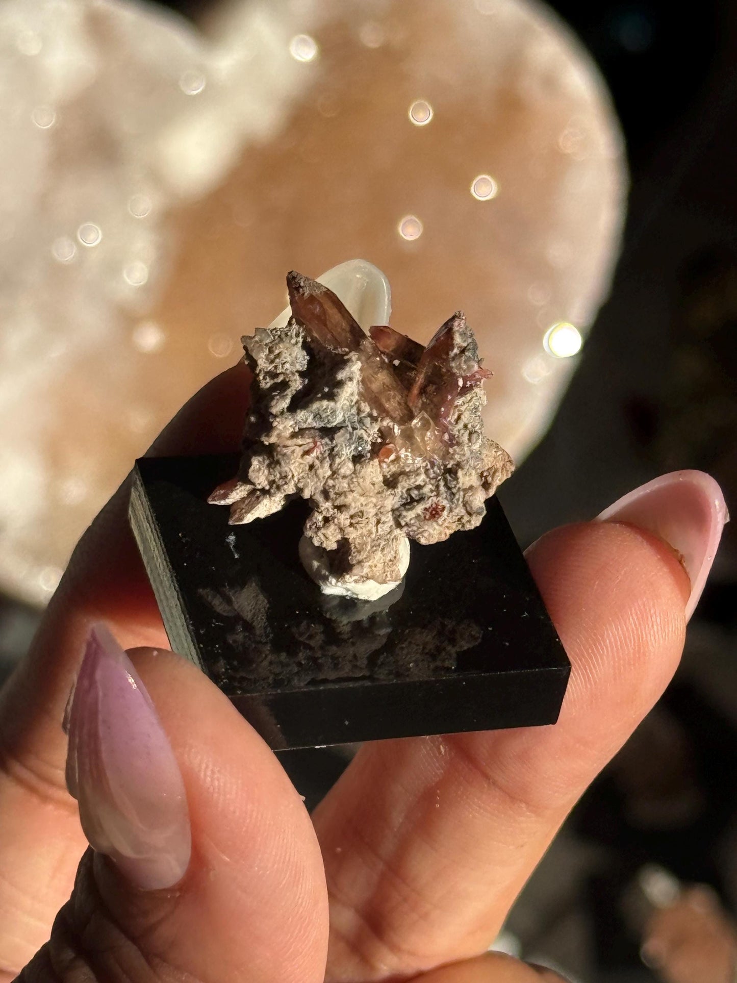 Topaz on Matrix From Mexico, Natural Topaz from San Luis Potosí, MX, Raw Mineral Specimen