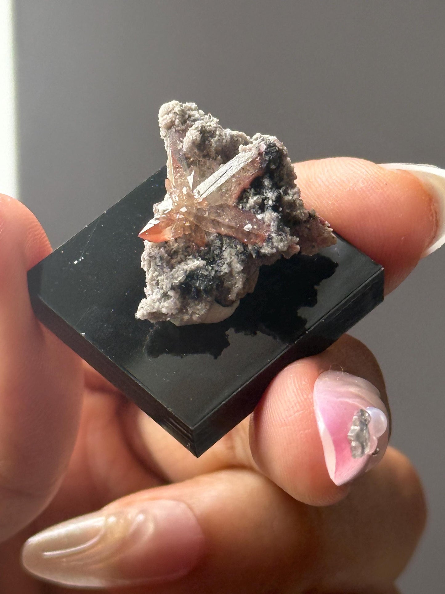 Topaz on Matrix From Mexico, Natural Topaz from San Luis Potosí, MX, Raw Mineral Specimen