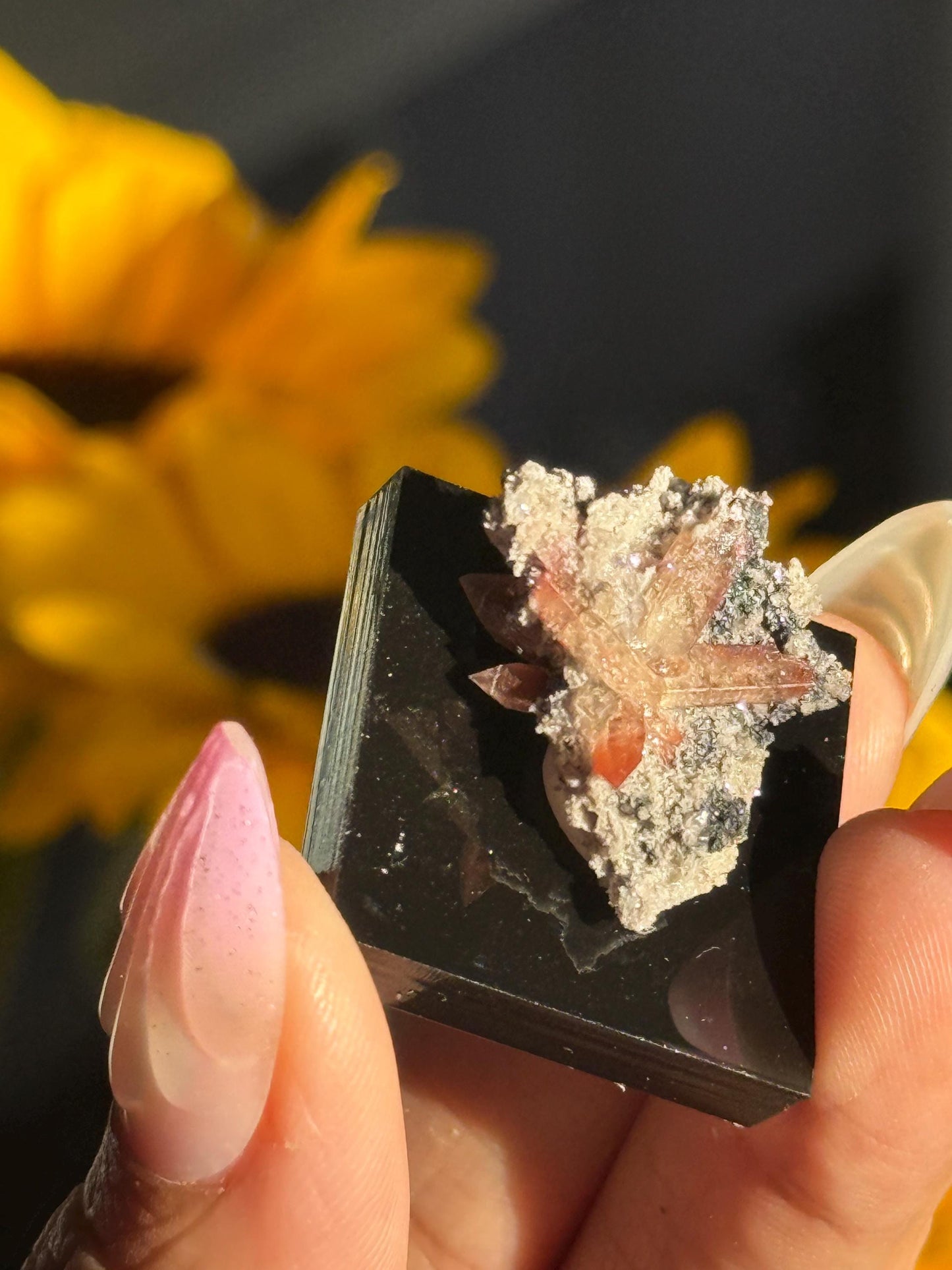 Topaz on Matrix From Mexico, Natural Topaz from San Luis Potosí, MX, Raw Mineral Specimen