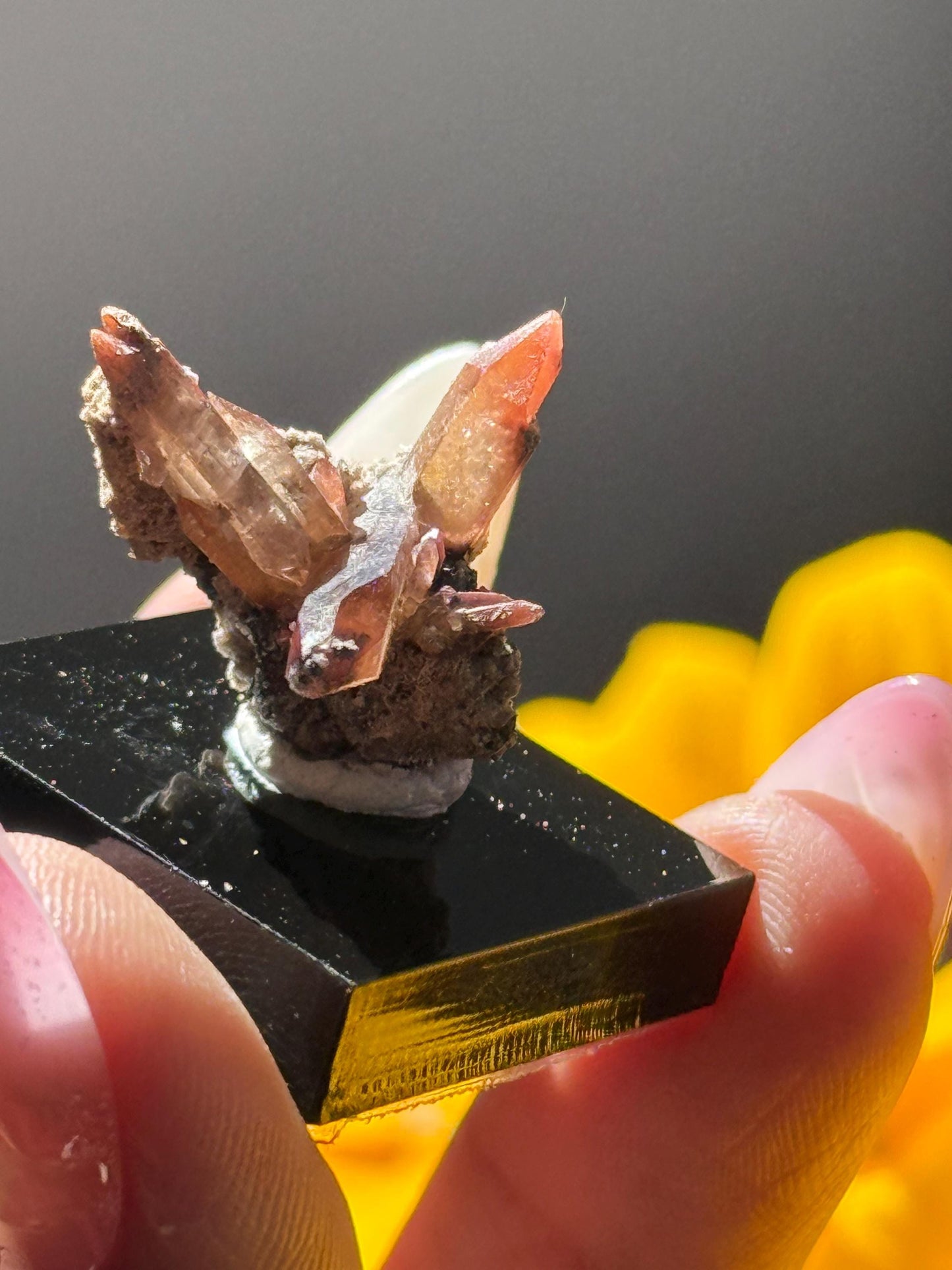 Topaz on Matrix From Mexico, Natural Topaz from San Luis Potosí, MX, Raw Mineral Specimen