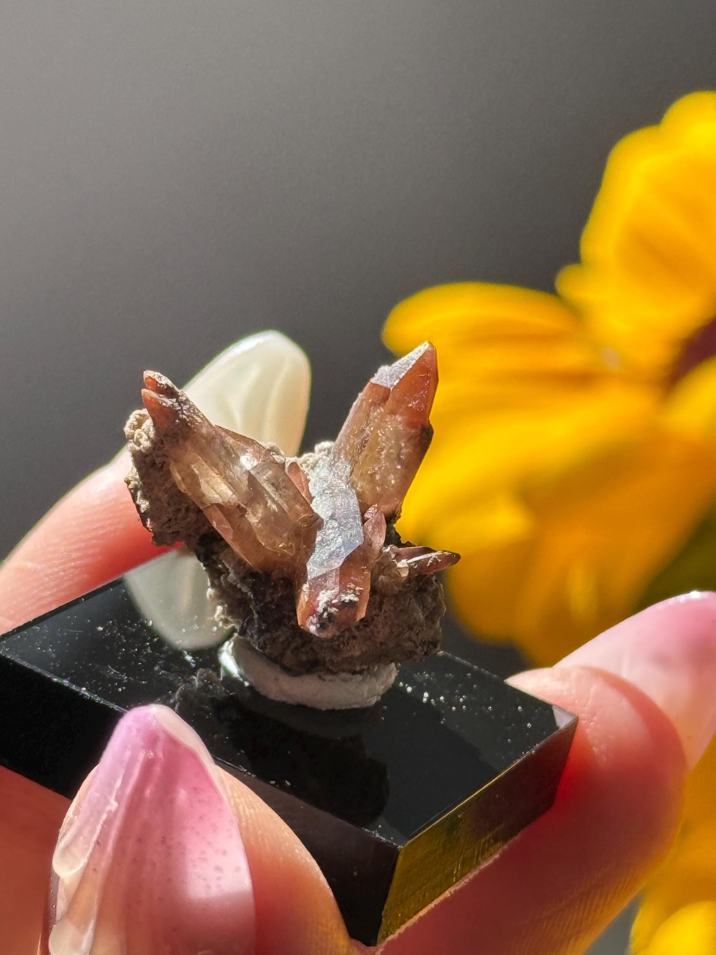 Topaz on Matrix From Mexico, Natural Topaz from San Luis Potosí, MX, Raw Mineral Specimen
