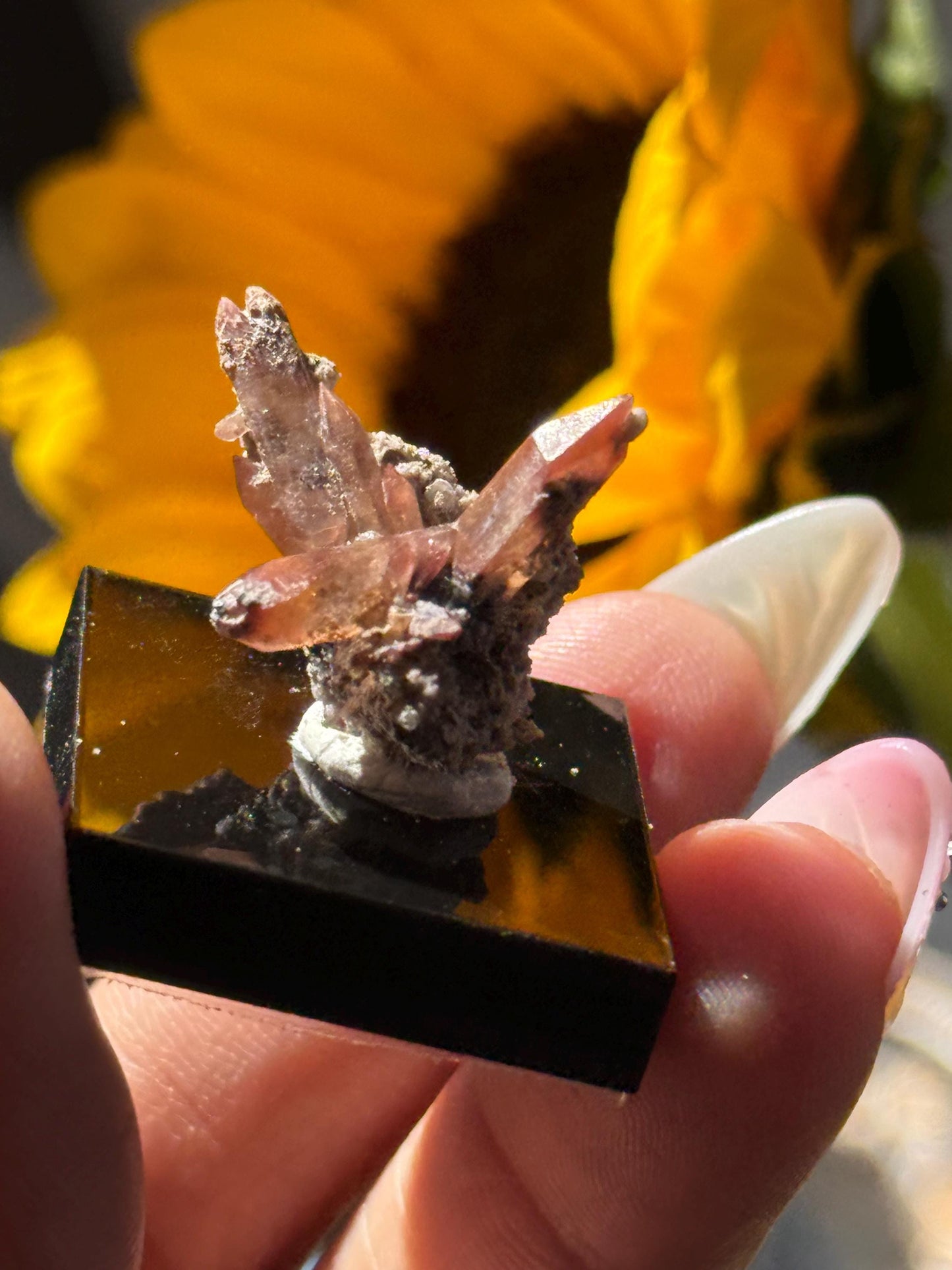 Topaz on Matrix From Mexico, Natural Topaz from San Luis Potosí, MX, Raw Mineral Specimen