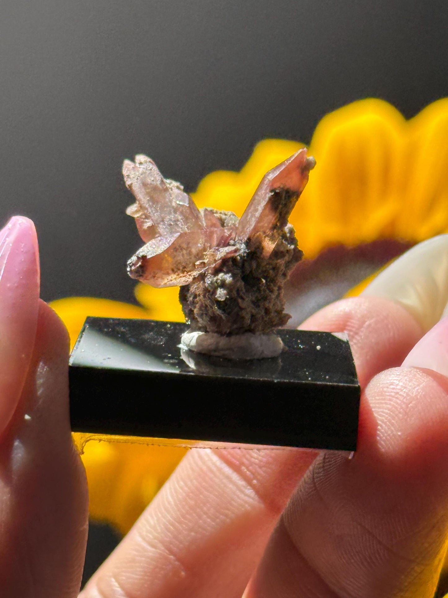 Topaz on Matrix From Mexico, Natural Topaz from San Luis Potosí, MX, Raw Mineral Specimen