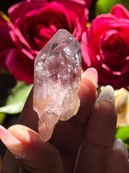Vera Cruz Amethyst Crystal, Rare Collector Piece with Water Bubble