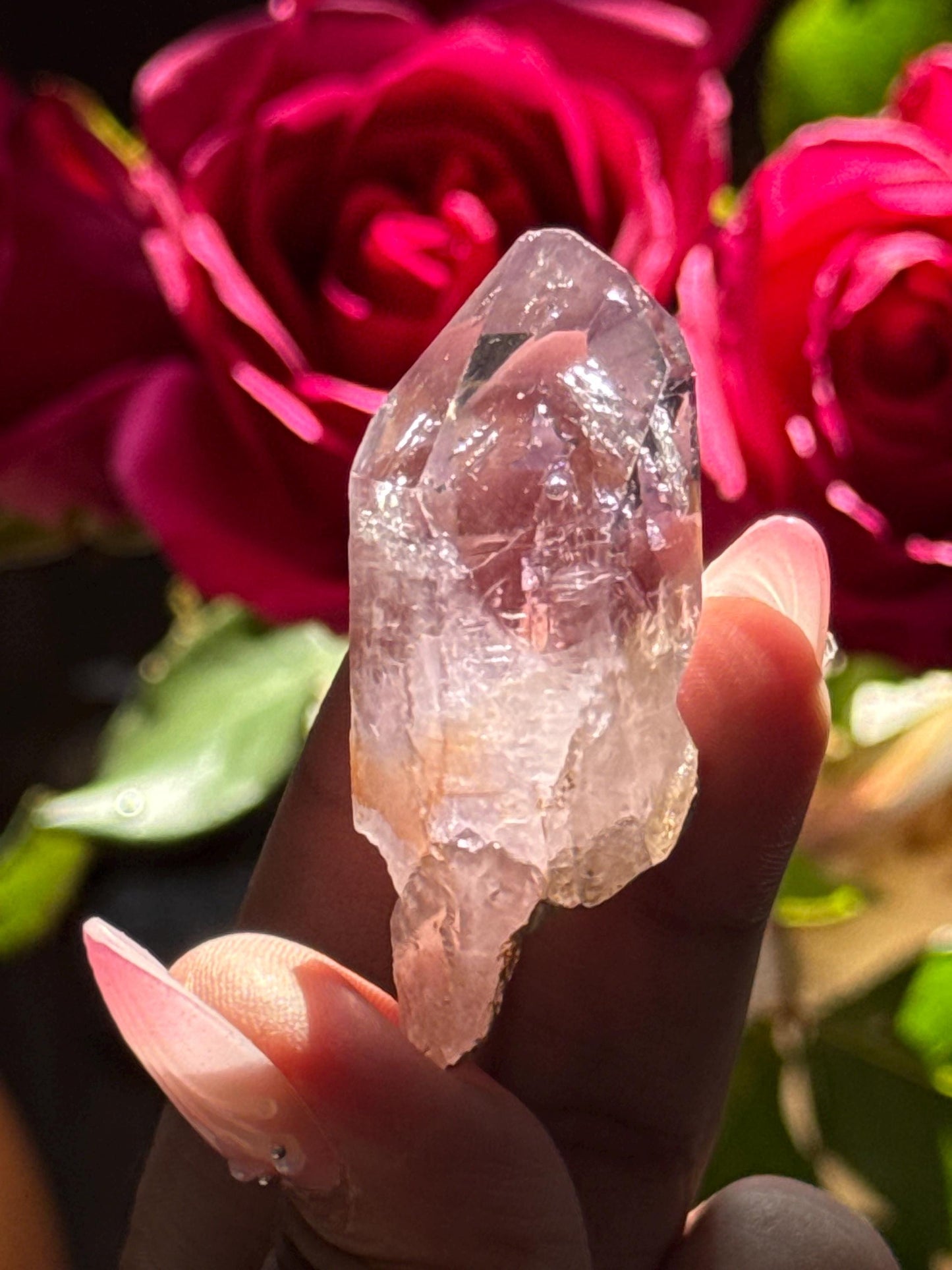 Vera Cruz Amethyst Crystal, Rare Collector Piece with Water Bubble