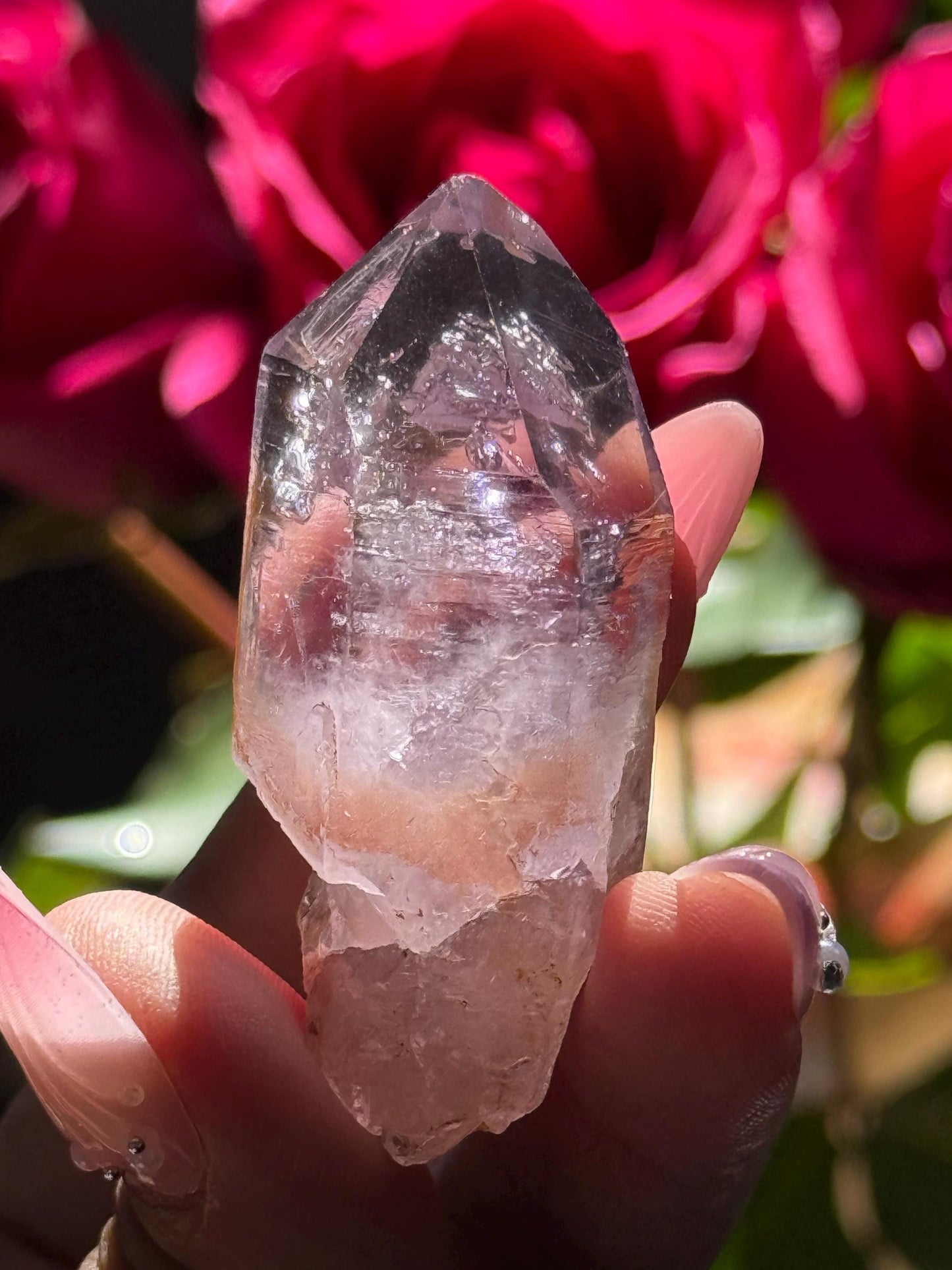 Vera Cruz Amethyst Crystal, Rare Collector Piece with Water Bubble