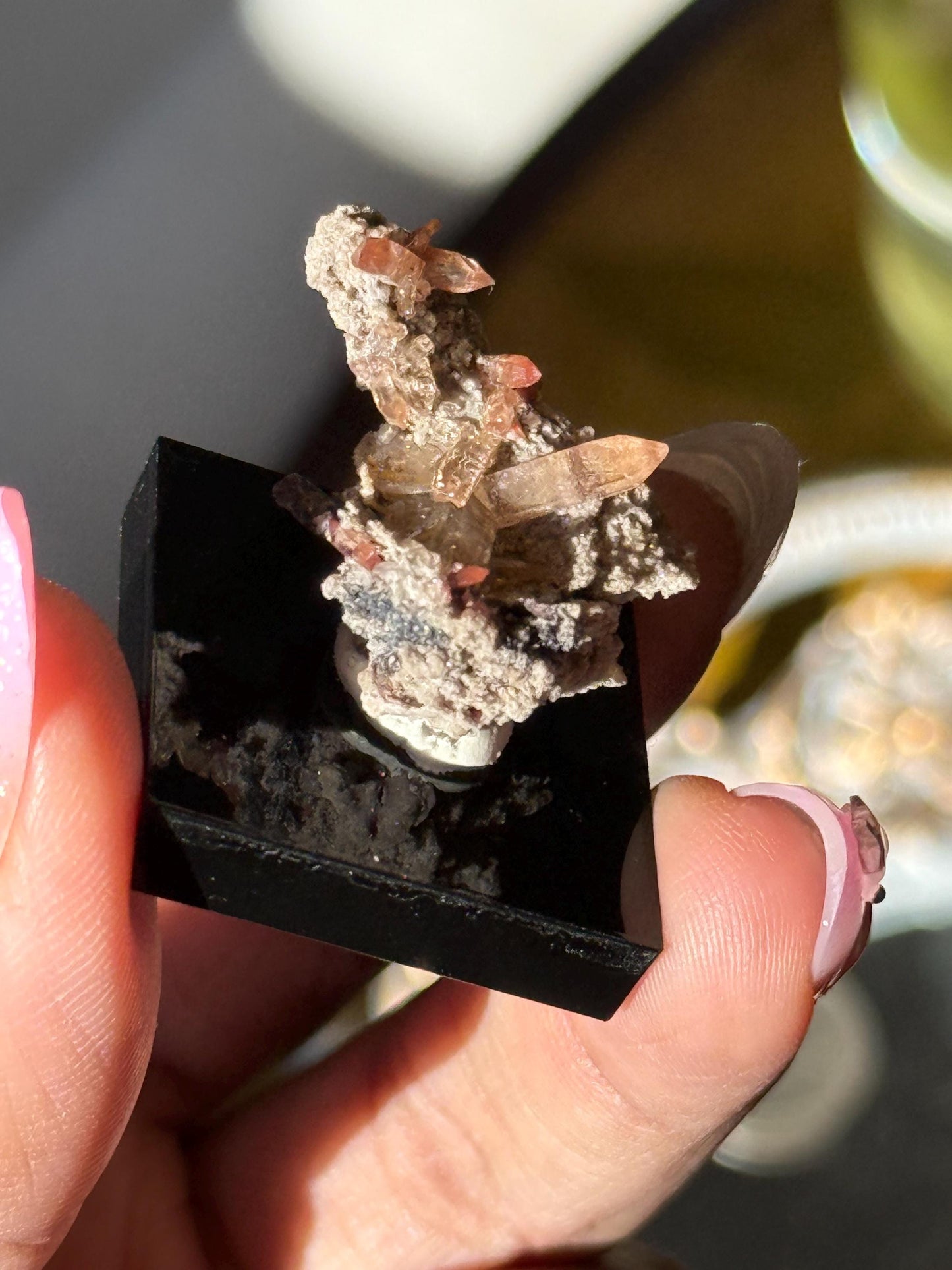 Topaz on Matrix From Mexico, Natural Topaz from San Luis Potosí, MX, Raw Mineral Specimen