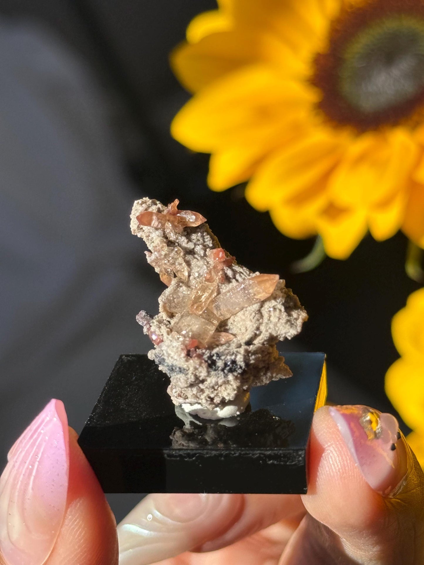 Topaz on Matrix From Mexico, Natural Topaz from San Luis Potosí, MX, Raw Mineral Specimen