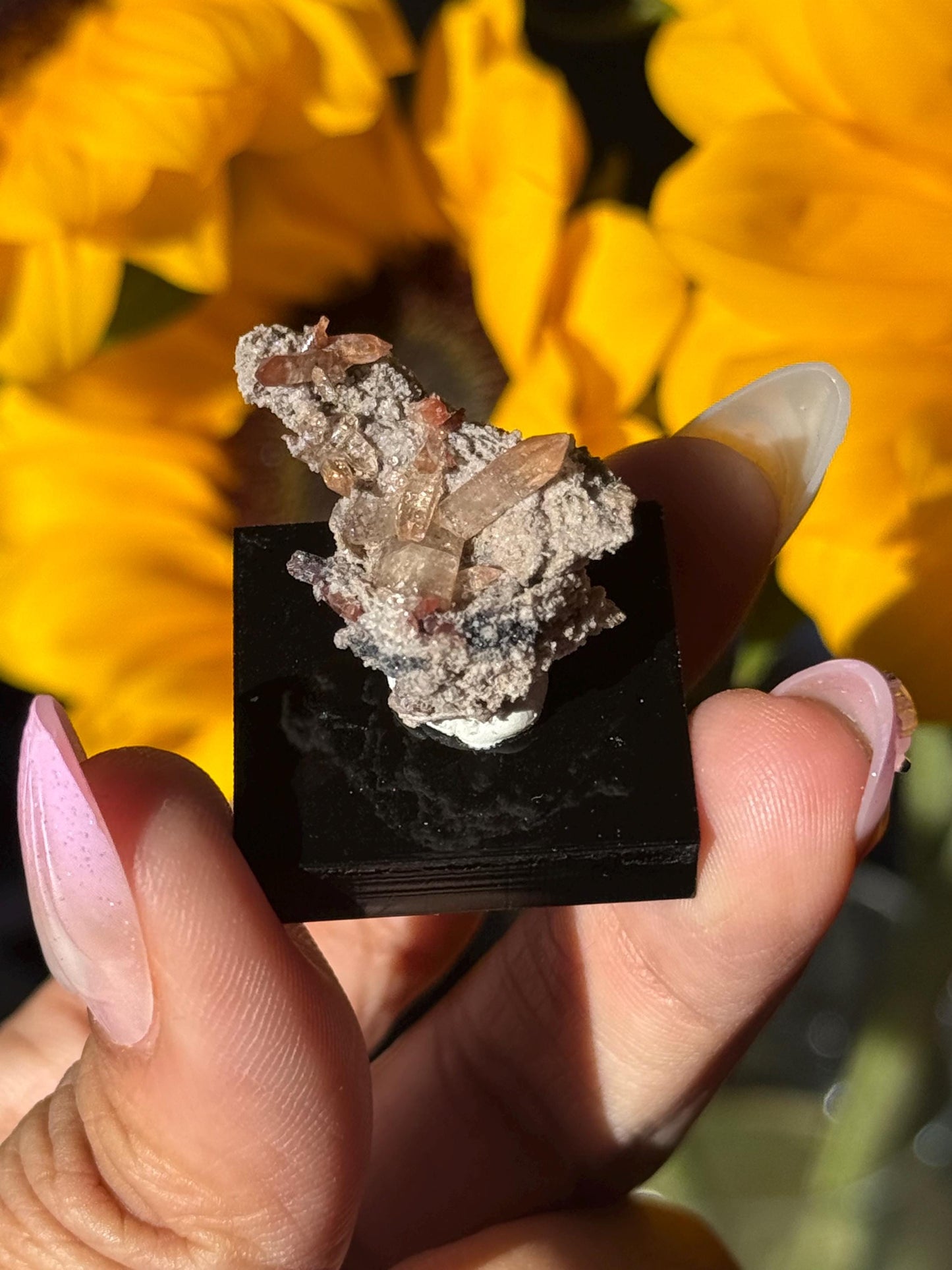 Topaz on Matrix From Mexico, Natural Topaz from San Luis Potosí, MX, Raw Mineral Specimen
