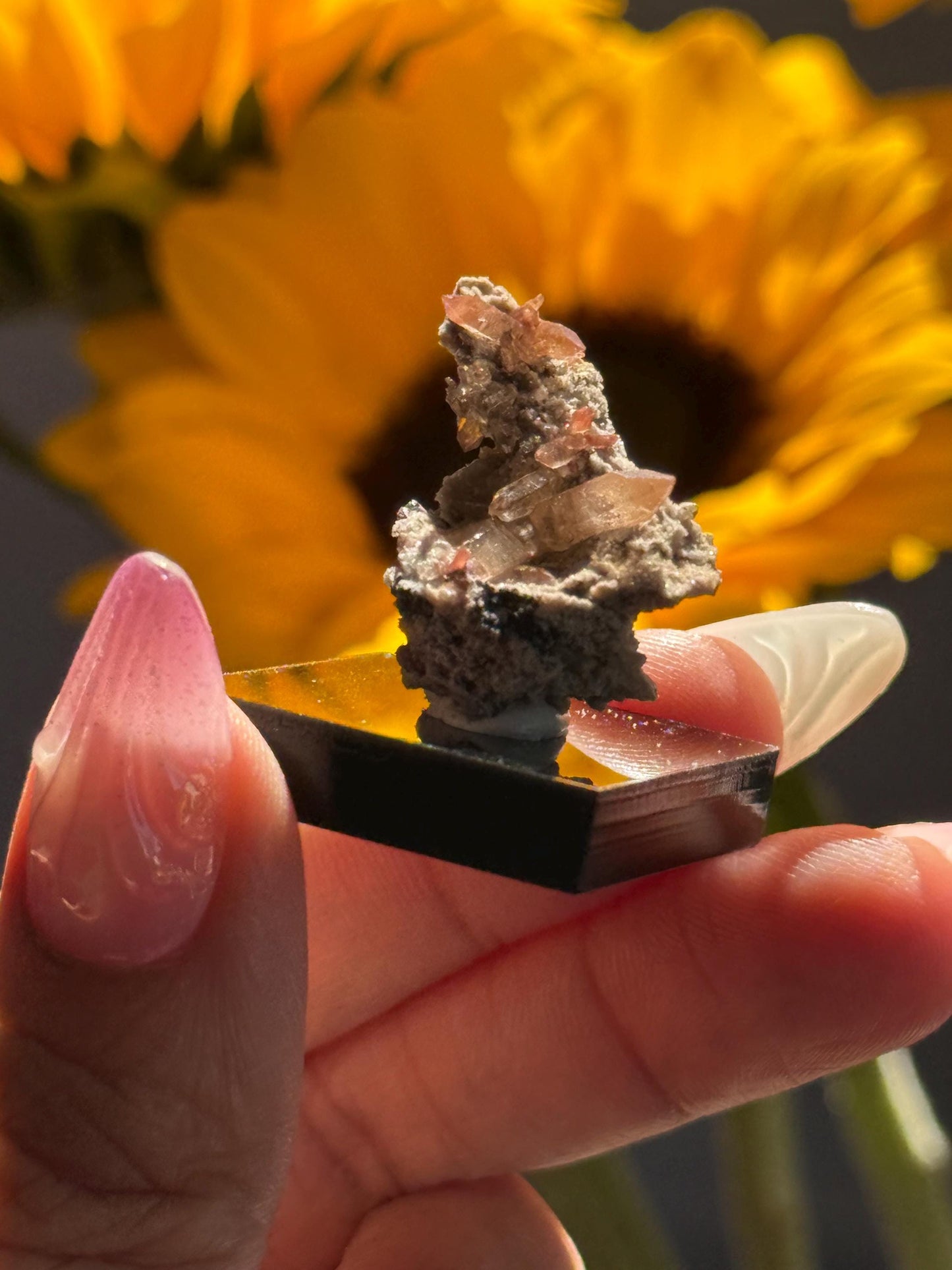 Topaz on Matrix From Mexico, Natural Topaz from San Luis Potosí, MX, Raw Mineral Specimen