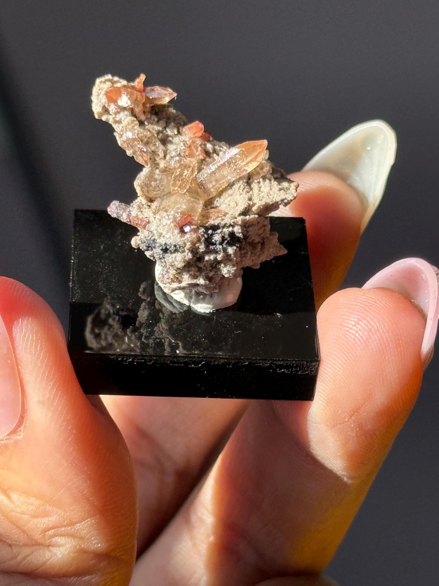 Topaz on Matrix From Mexico, Natural Topaz from San Luis Potosí, MX, Raw Mineral Specimen