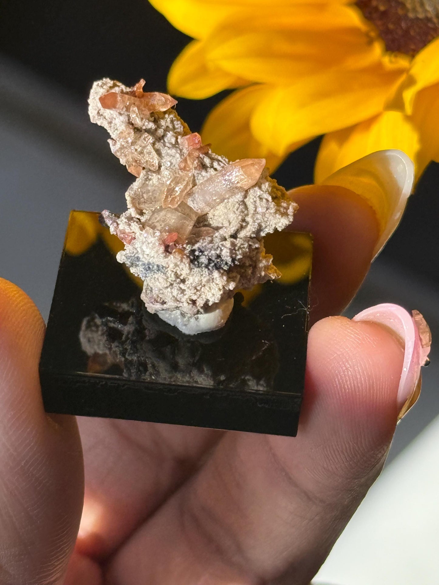 Topaz on Matrix From Mexico, Natural Topaz from San Luis Potosí, MX, Raw Mineral Specimen