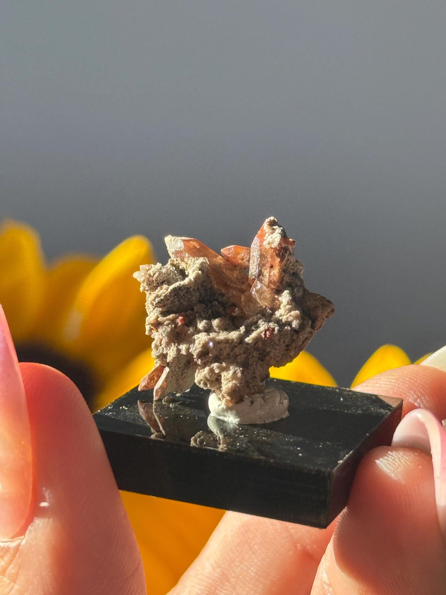 Topaz on Matrix From Mexico, Natural Topaz from San Luis Potosí, MX, Raw Mineral Specimen