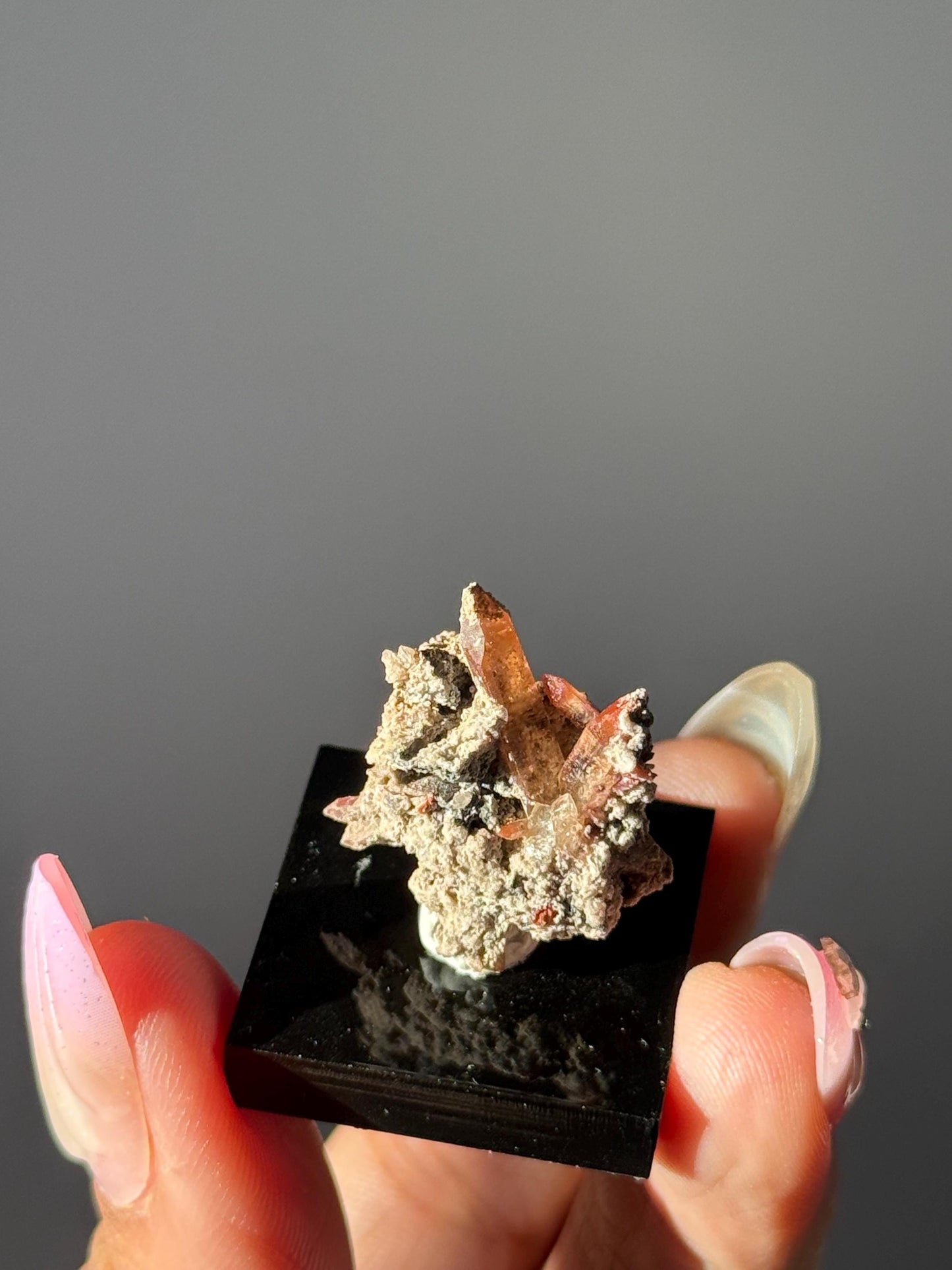 Topaz on Matrix From Mexico, Natural Topaz from San Luis Potosí, MX, Raw Mineral Specimen