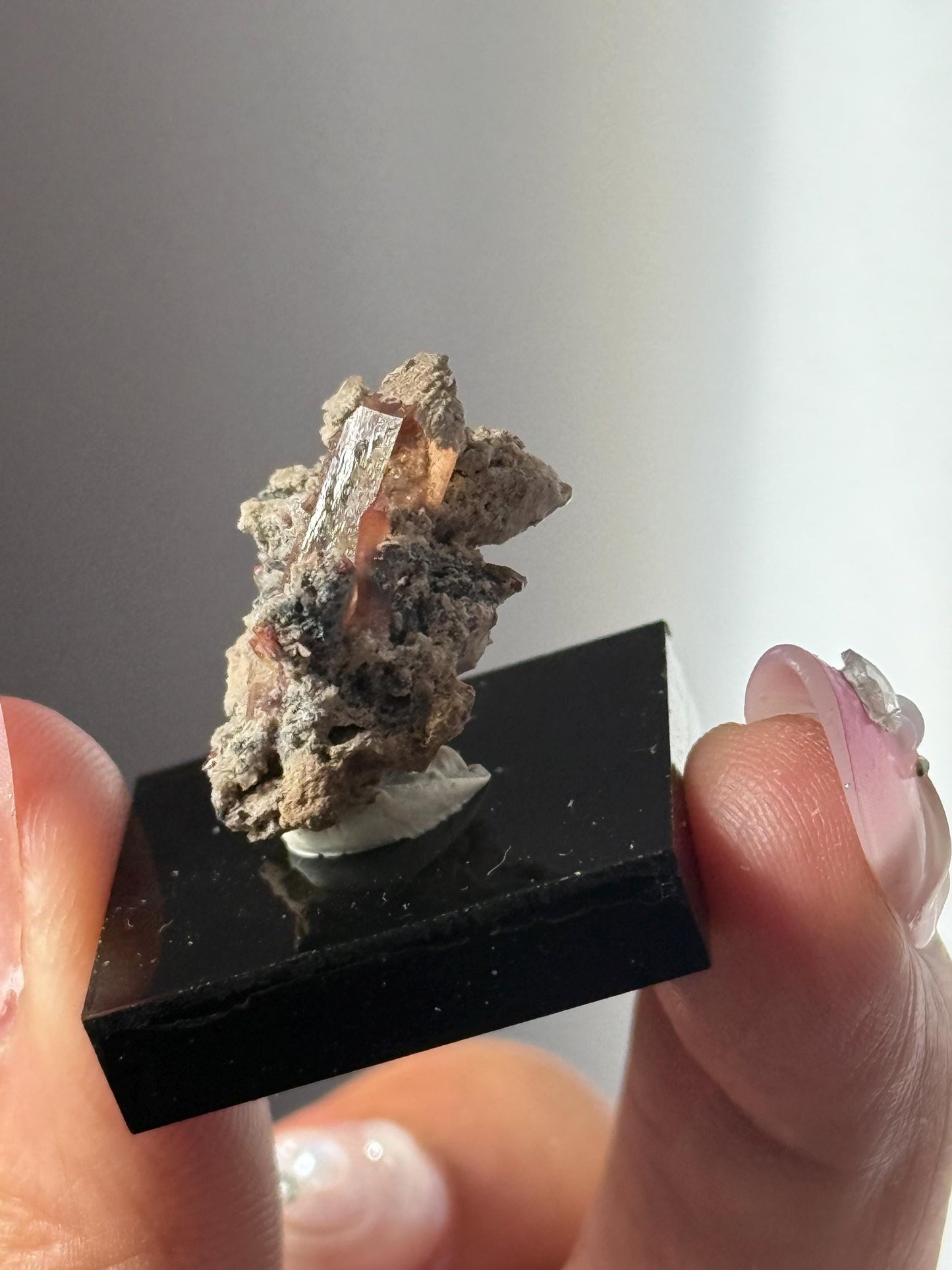 Topaz on Matrix From Mexico, Natural Topaz from San Luis Potosí, MX, Raw Mineral Specimen