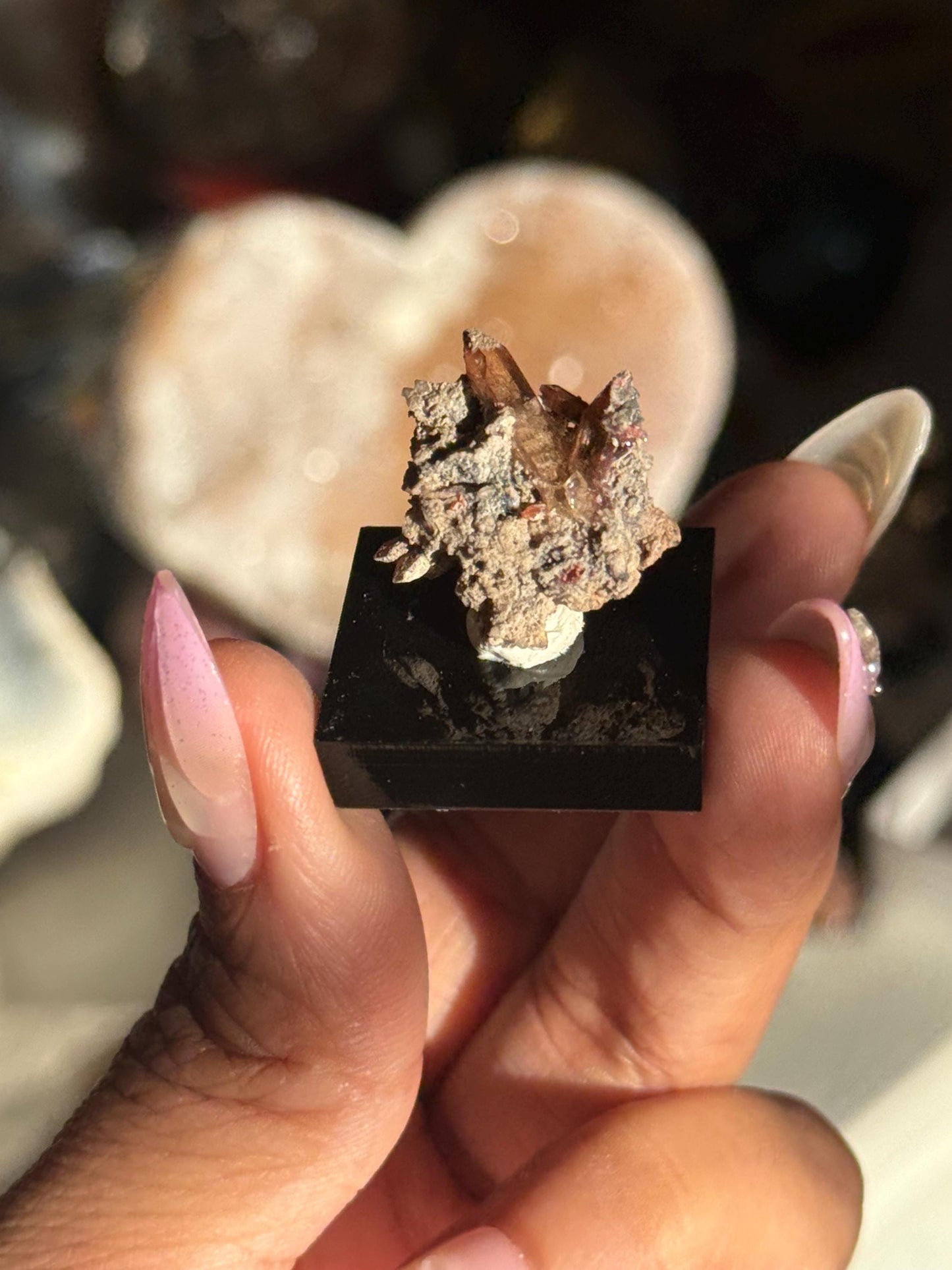 Topaz on Matrix From Mexico, Natural Topaz from San Luis Potosí, MX, Raw Mineral Specimen