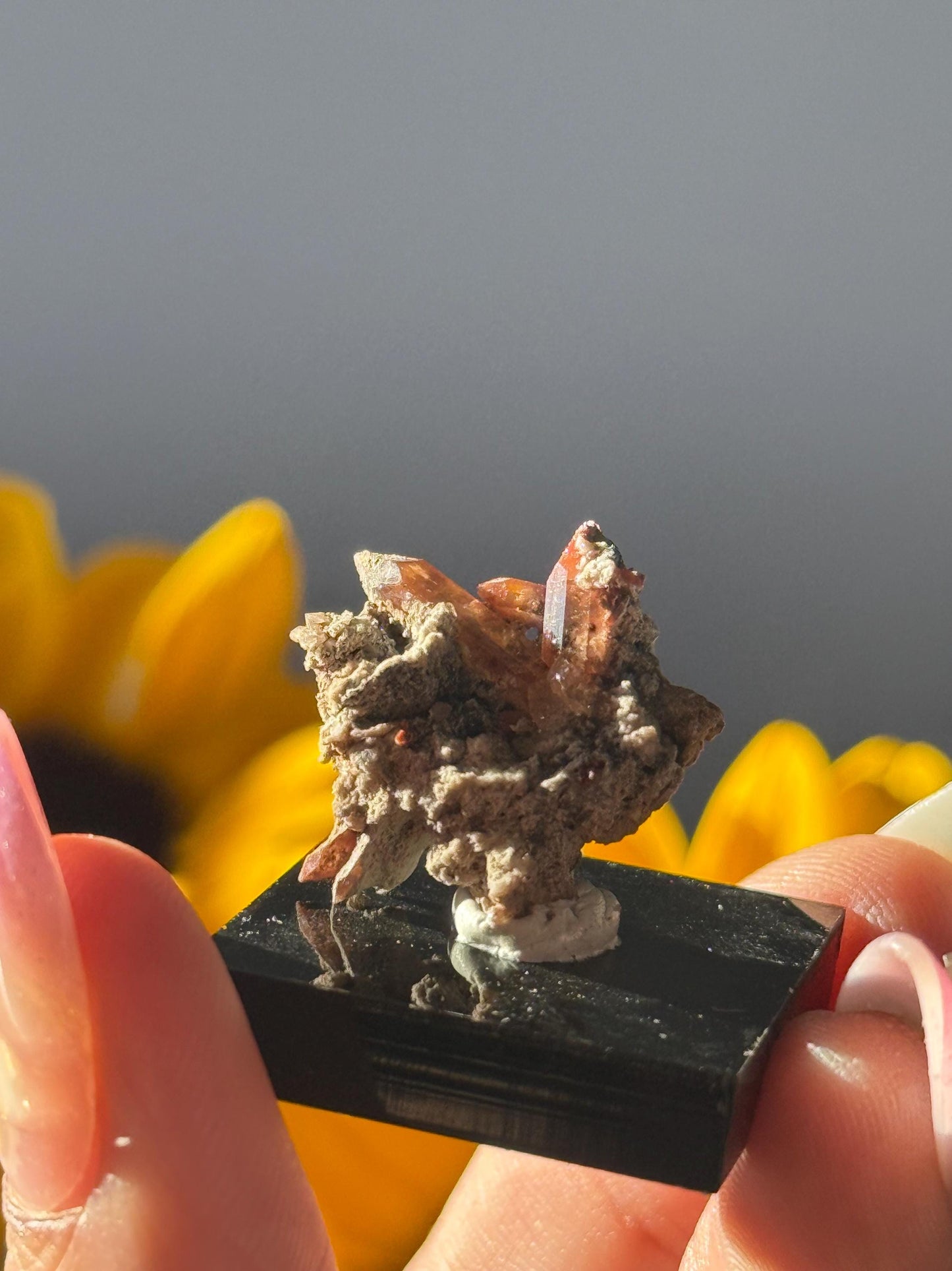 Topaz on Matrix From Mexico, Natural Topaz from San Luis Potosí, MX, Raw Mineral Specimen