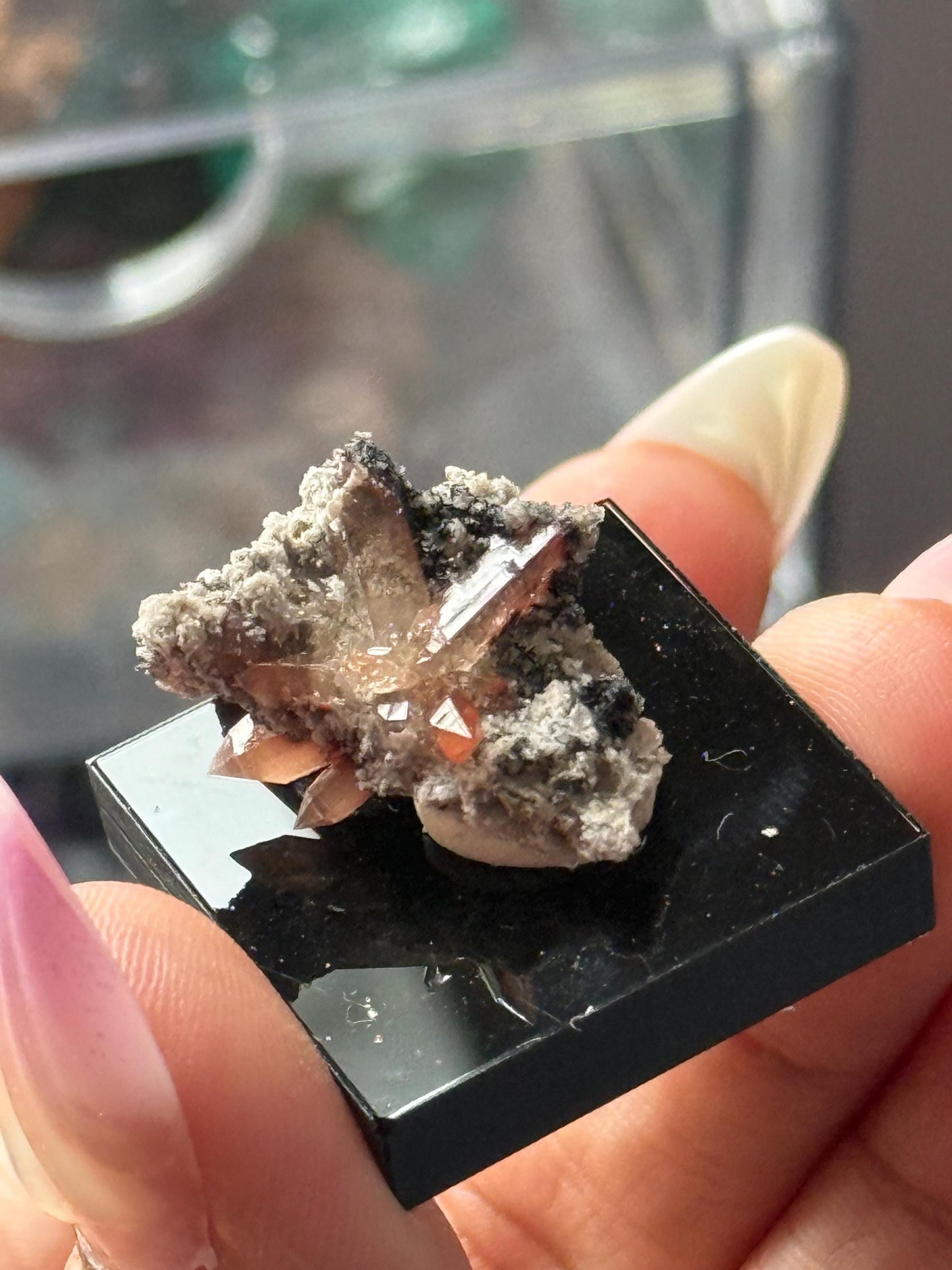 Topaz on Matrix From Mexico, Natural Topaz from San Luis Potosí, MX, Raw Mineral Specimen