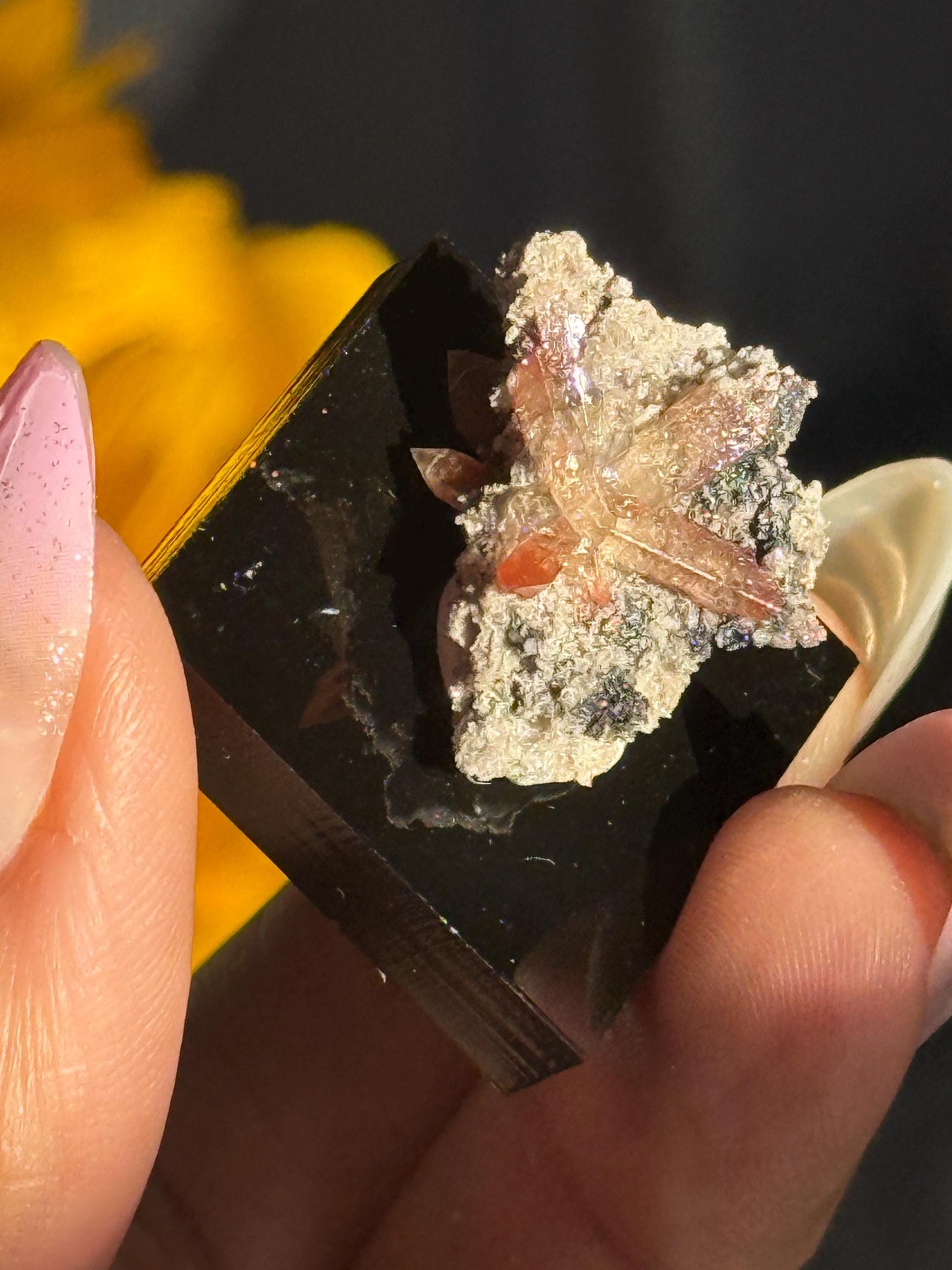 Topaz on Matrix From Mexico, Natural Topaz from San Luis Potosí, MX, Raw Mineral Specimen