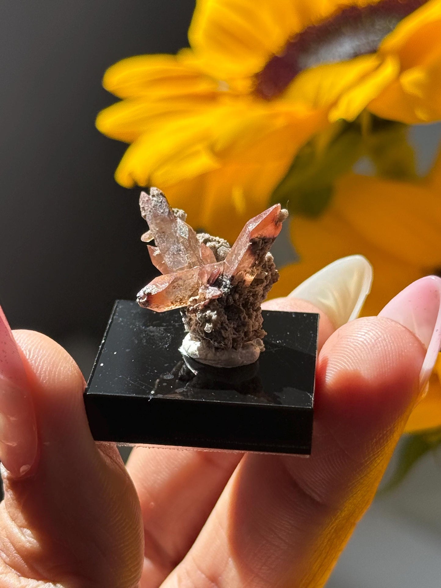 Topaz on Matrix From Mexico, Natural Topaz from San Luis Potosí, MX, Raw Mineral Specimen