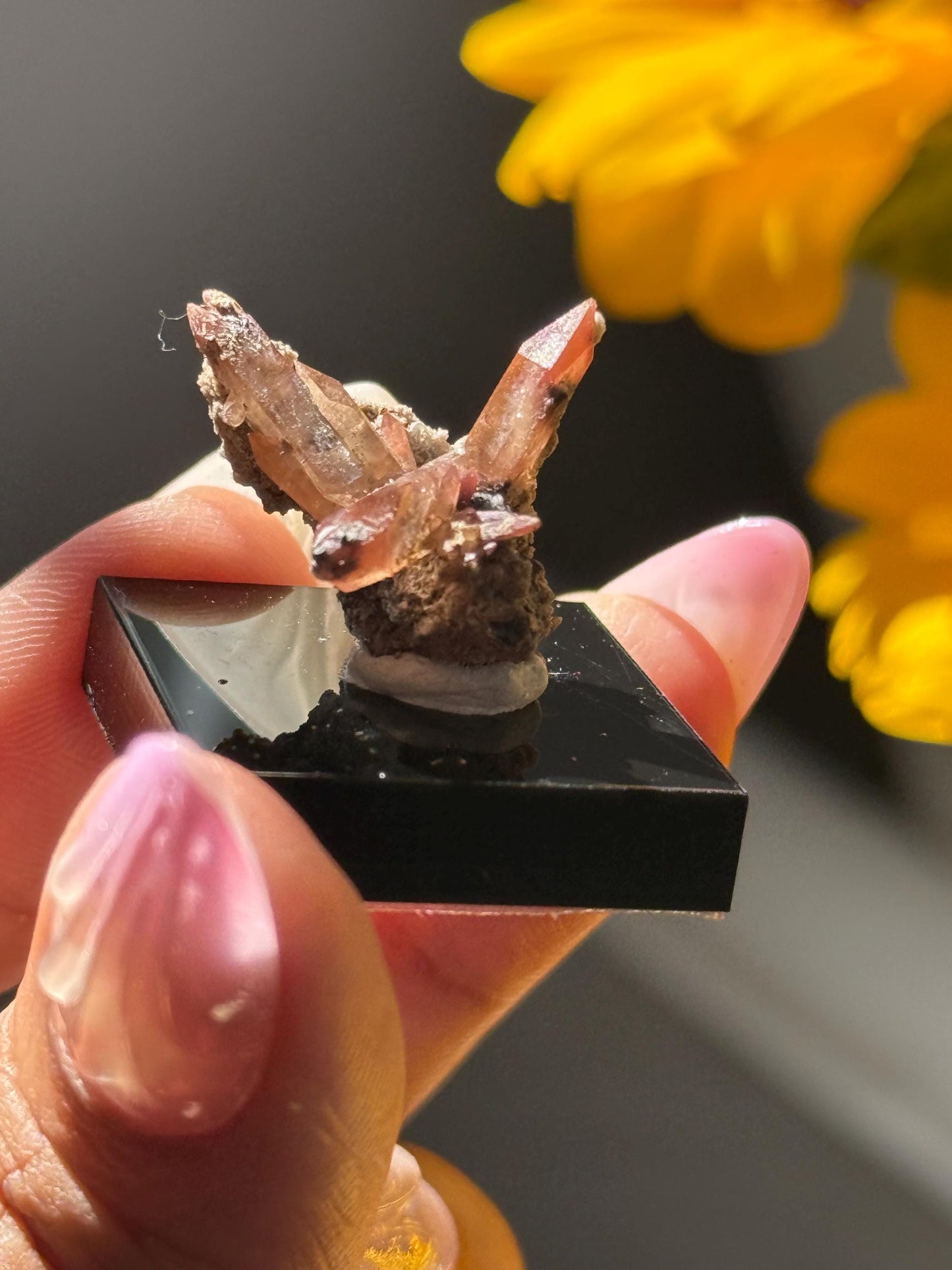 Topaz on Matrix From Mexico, Natural Topaz from San Luis Potosí, MX, Raw Mineral Specimen