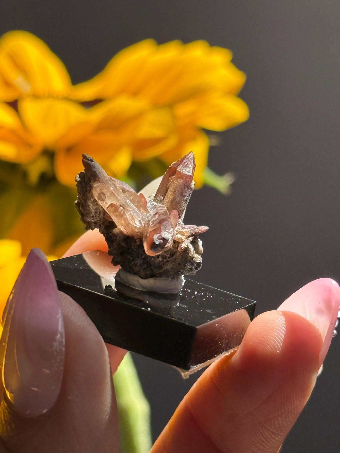 Topaz on Matrix From Mexico, Natural Topaz from San Luis Potosí, MX, Raw Mineral Specimen