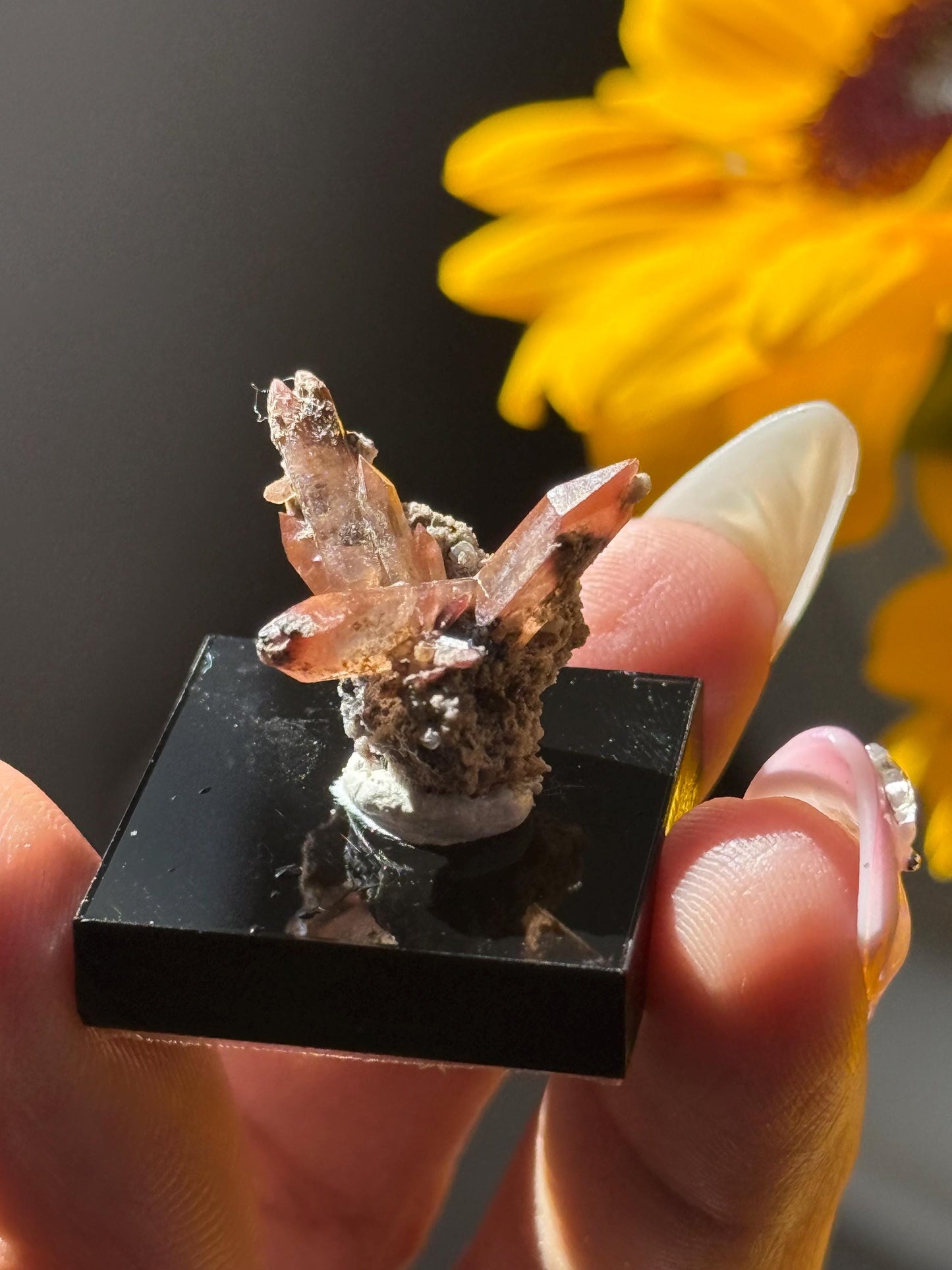 Topaz on Matrix From Mexico, Natural Topaz from San Luis Potosí, MX, Raw Mineral Specimen