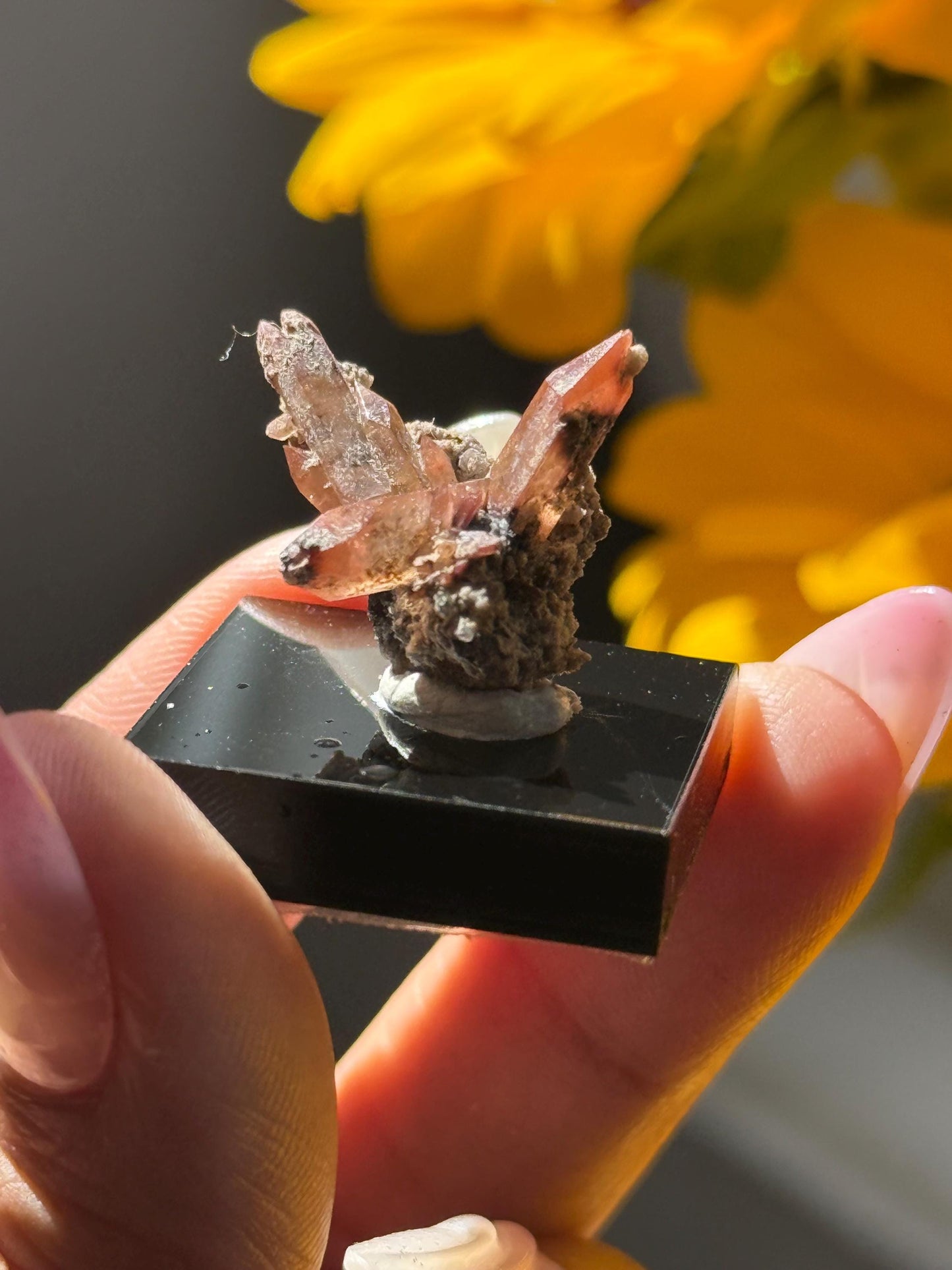 Topaz on Matrix From Mexico, Natural Topaz from San Luis Potosí, MX, Raw Mineral Specimen