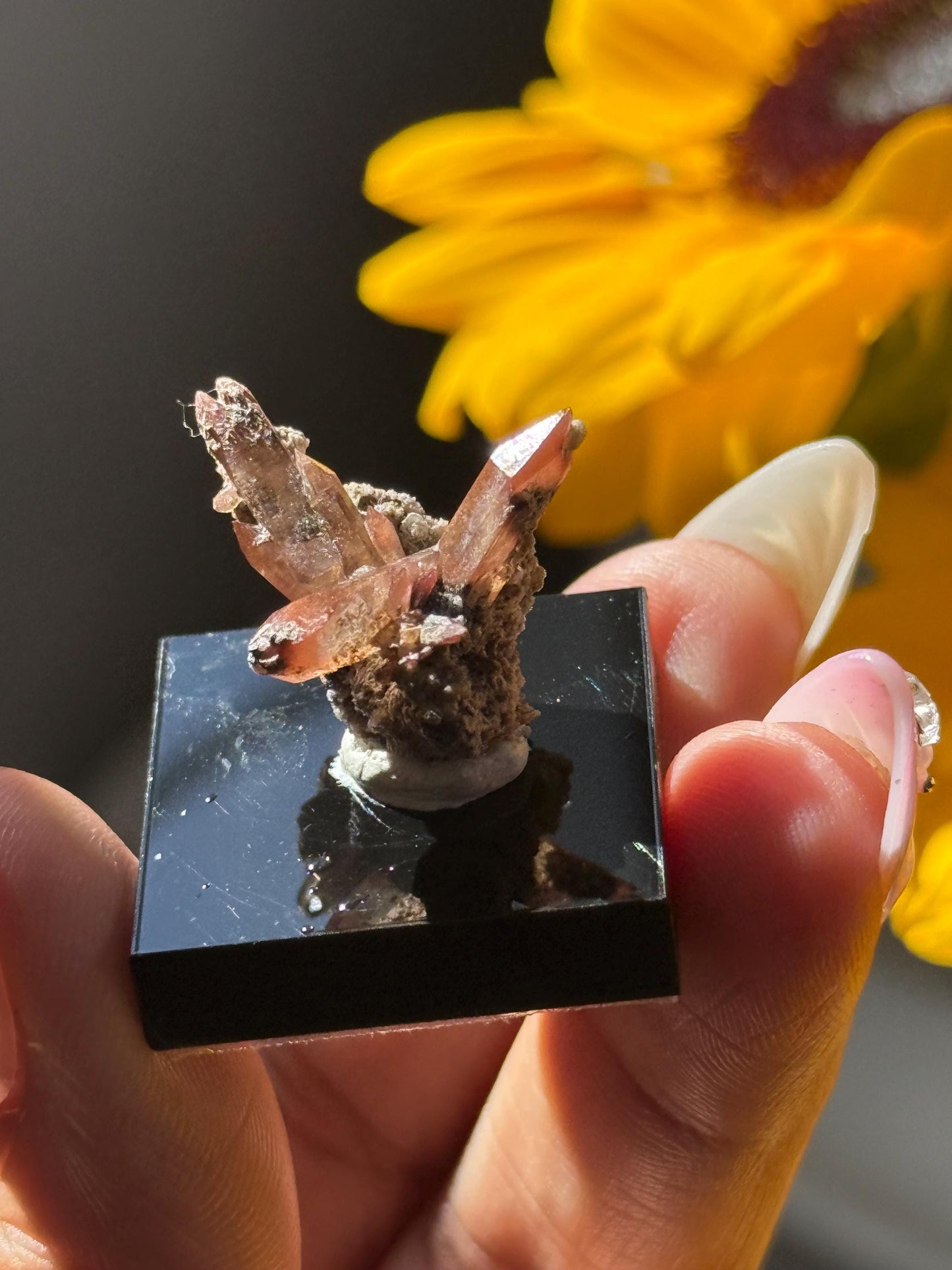 Topaz on Matrix From Mexico, Natural Topaz from San Luis Potosí, MX, Raw Mineral Specimen
