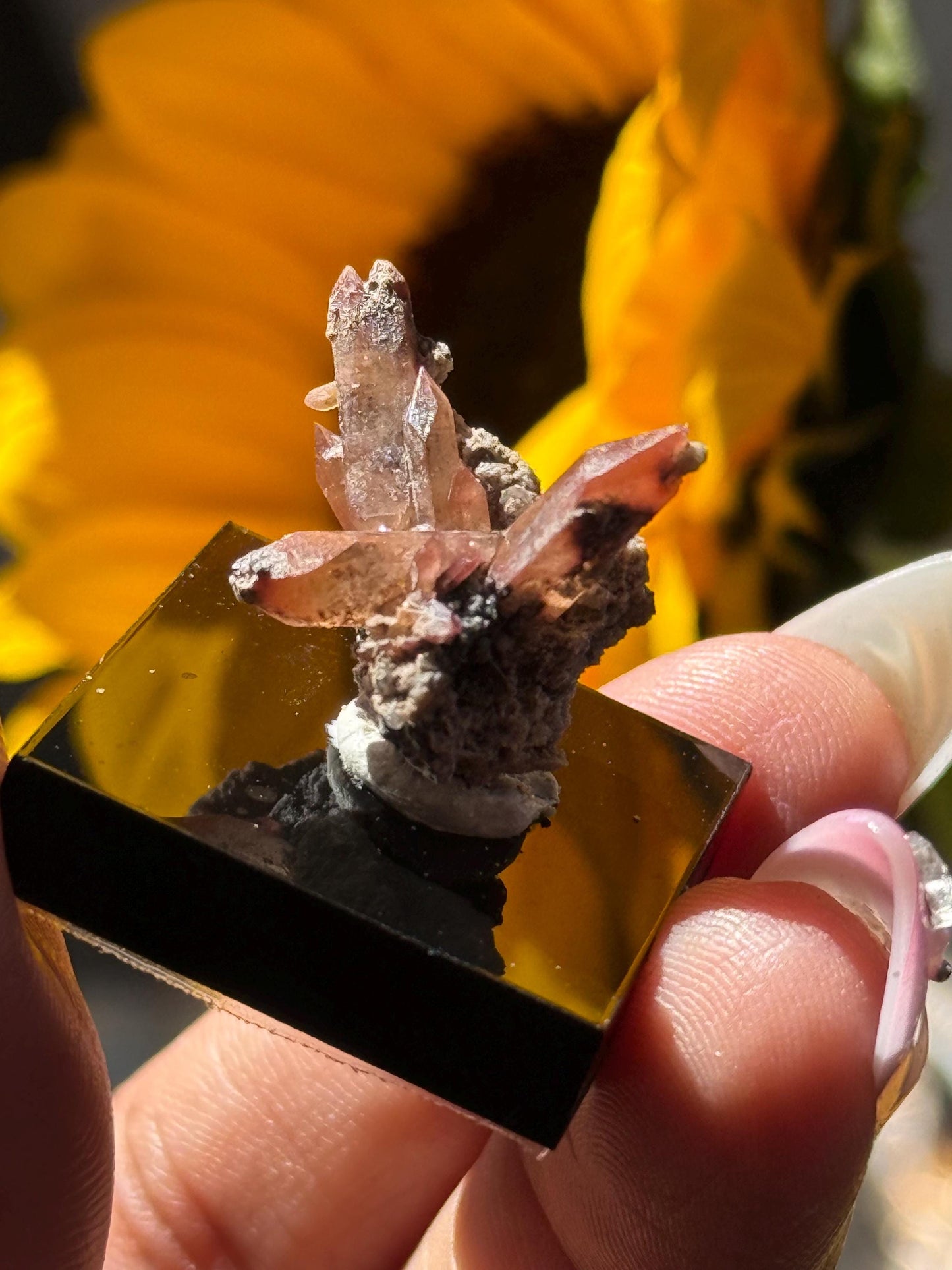 Topaz on Matrix From Mexico, Natural Topaz from San Luis Potosí, MX, Raw Mineral Specimen